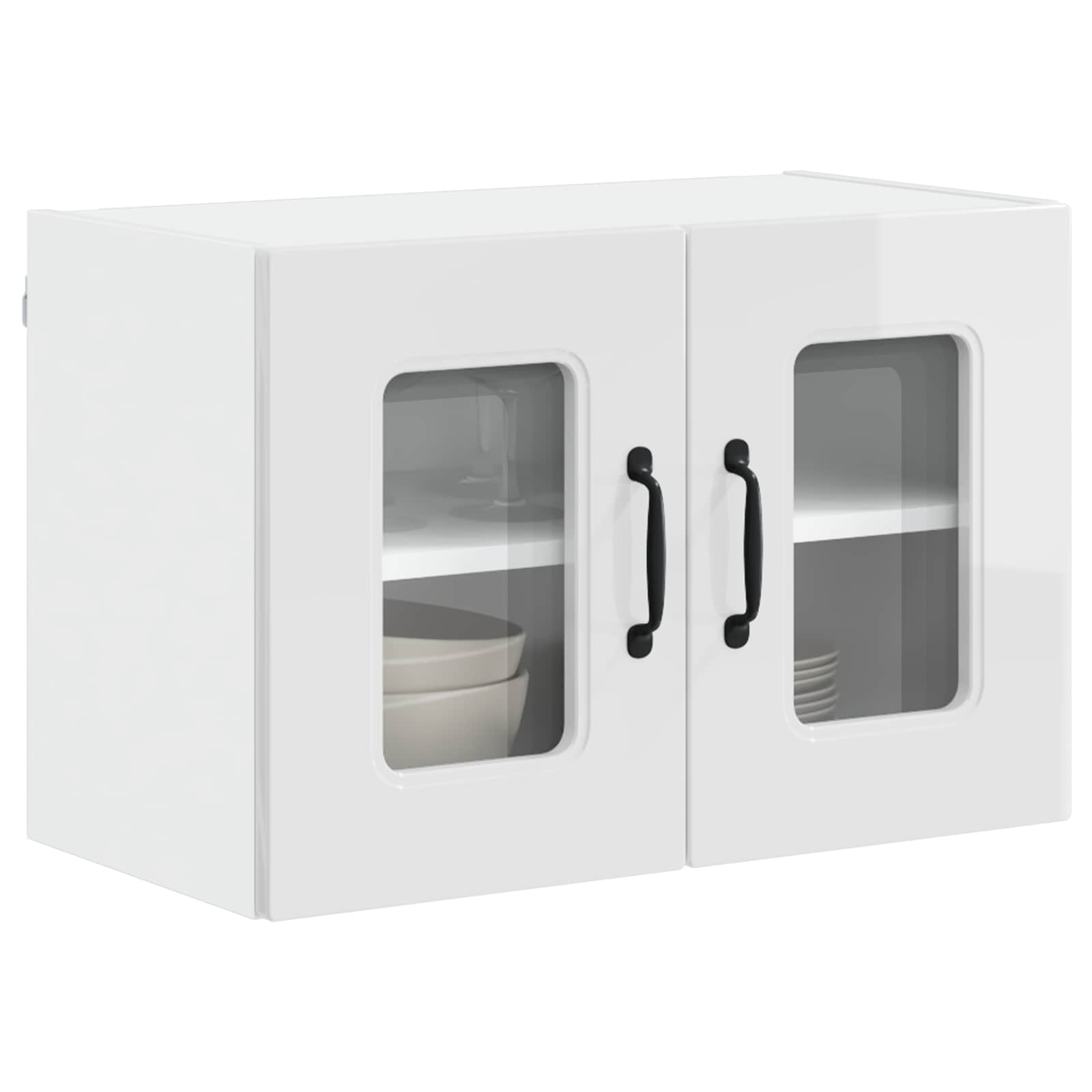 Geschirrspülerfront Kalmar 2 pcs Hochglanz Weiß 60 x 31 x 40 cm