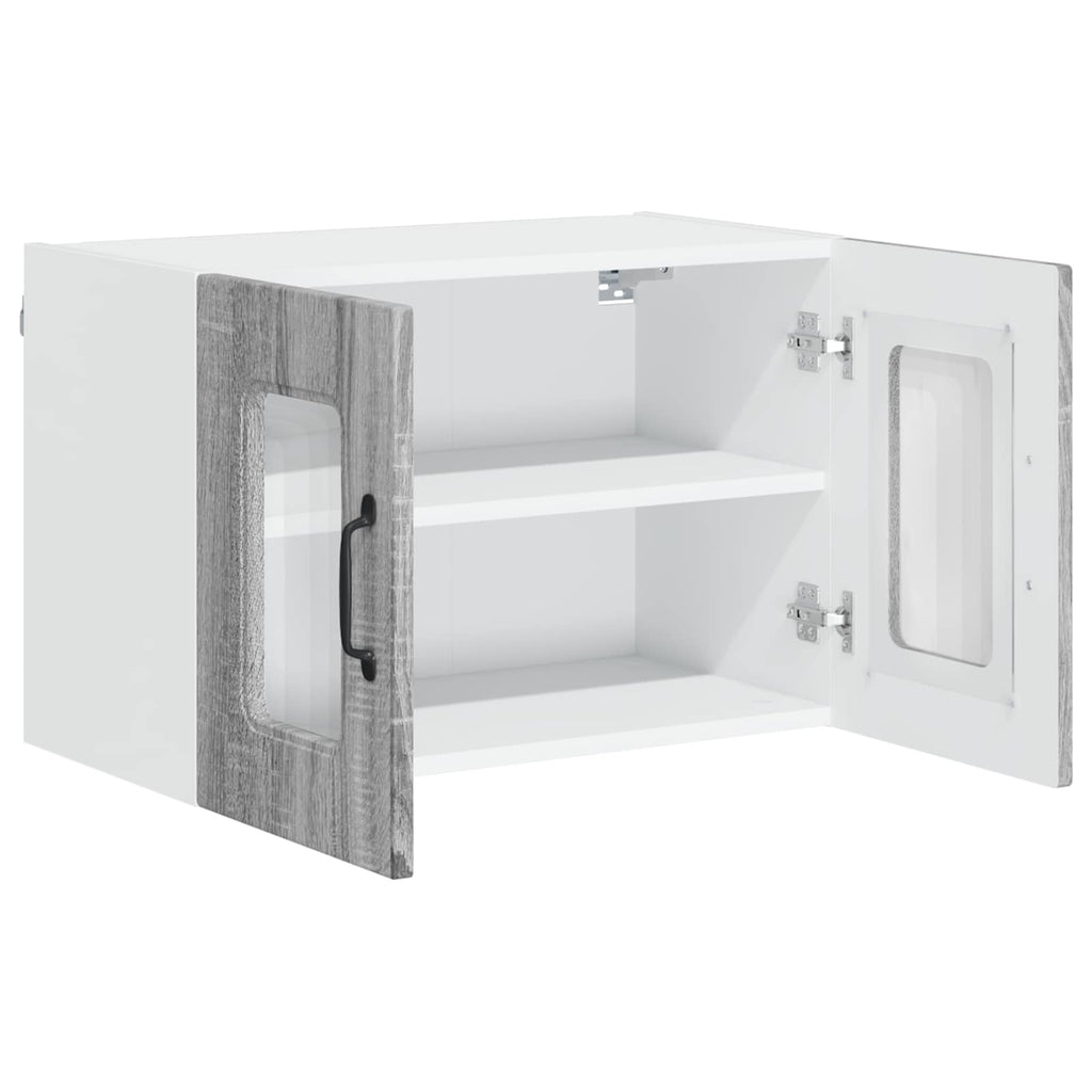 Geschirrspülerfront Kalmar 2 pcs Graues Sonoma 60 x 31 x 40 cm