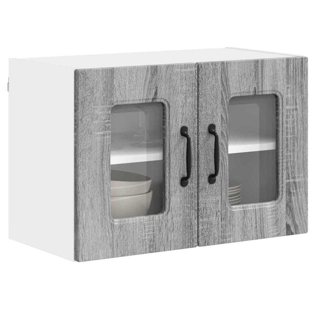 Geschirrspülerfront Kalmar 2 pcs Graues Sonoma 60 x 31 x 40 cm