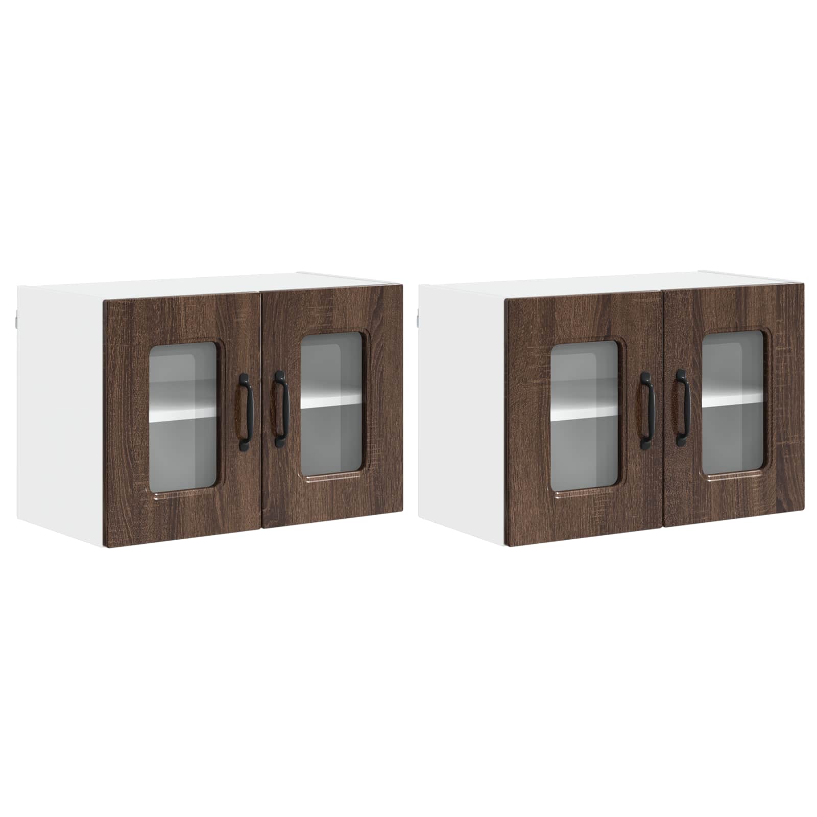 Geschirrspülerfront Kalmar 2 pcs Braun Eichen-Optik