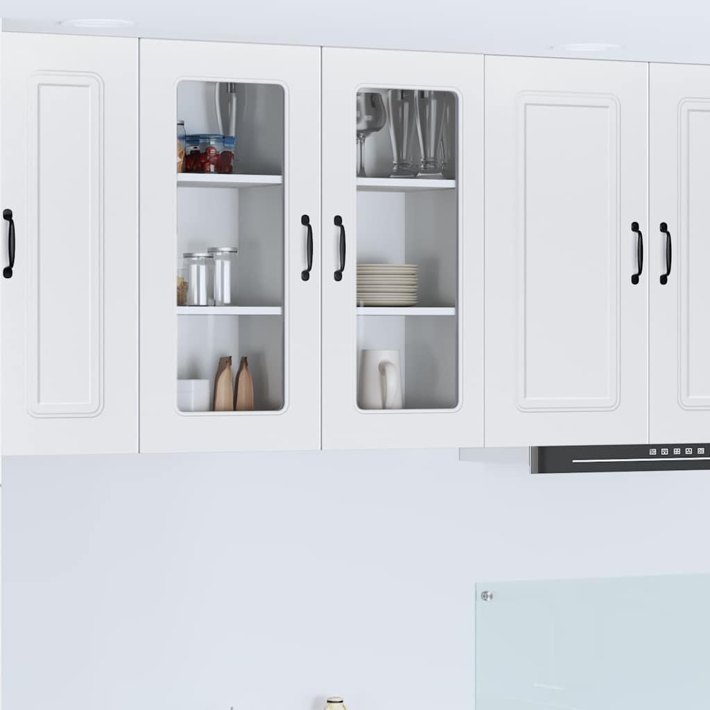 Geschirrspülerfront Kalmar 2 pcs Weiß 40 x 31 x 80 cm