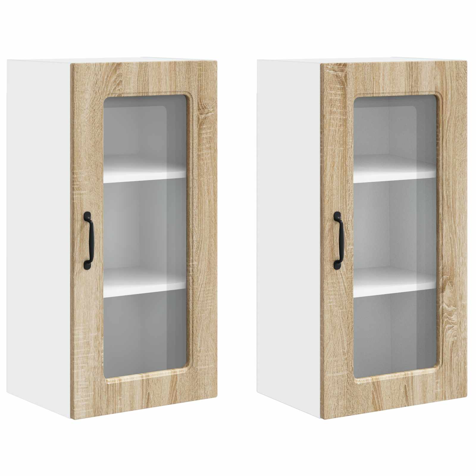 Geschirrspülerfront Kalmar 2 pcs Sonoma-Eiche 40 x 31 x 80 cm