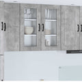 Geschirrspülerfront Kalmar Beton Grau 40 x 31 x 80 cm
