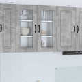 Geschirrspülerfront Kalmar 2 pcs Beton Grau 40 x 31 x 80 cm
