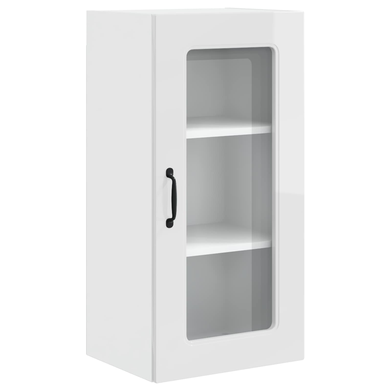 Geschirrspülerfront Kalmar 2 pcs Hochglanz Weiß 40 x 31 x 80 cm