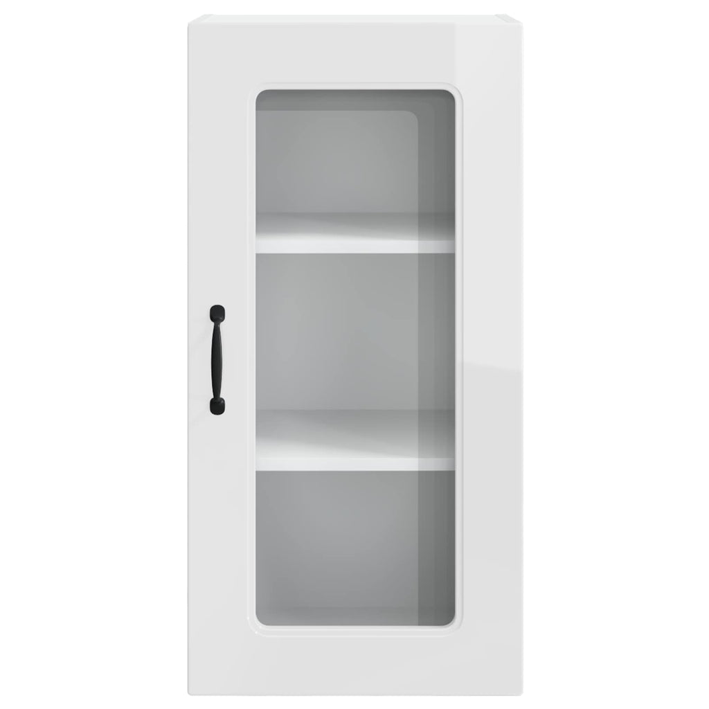 Geschirrspülerfront Kalmar 2 pcs Hochglanz Weiß 40 x 31 x 80 cm