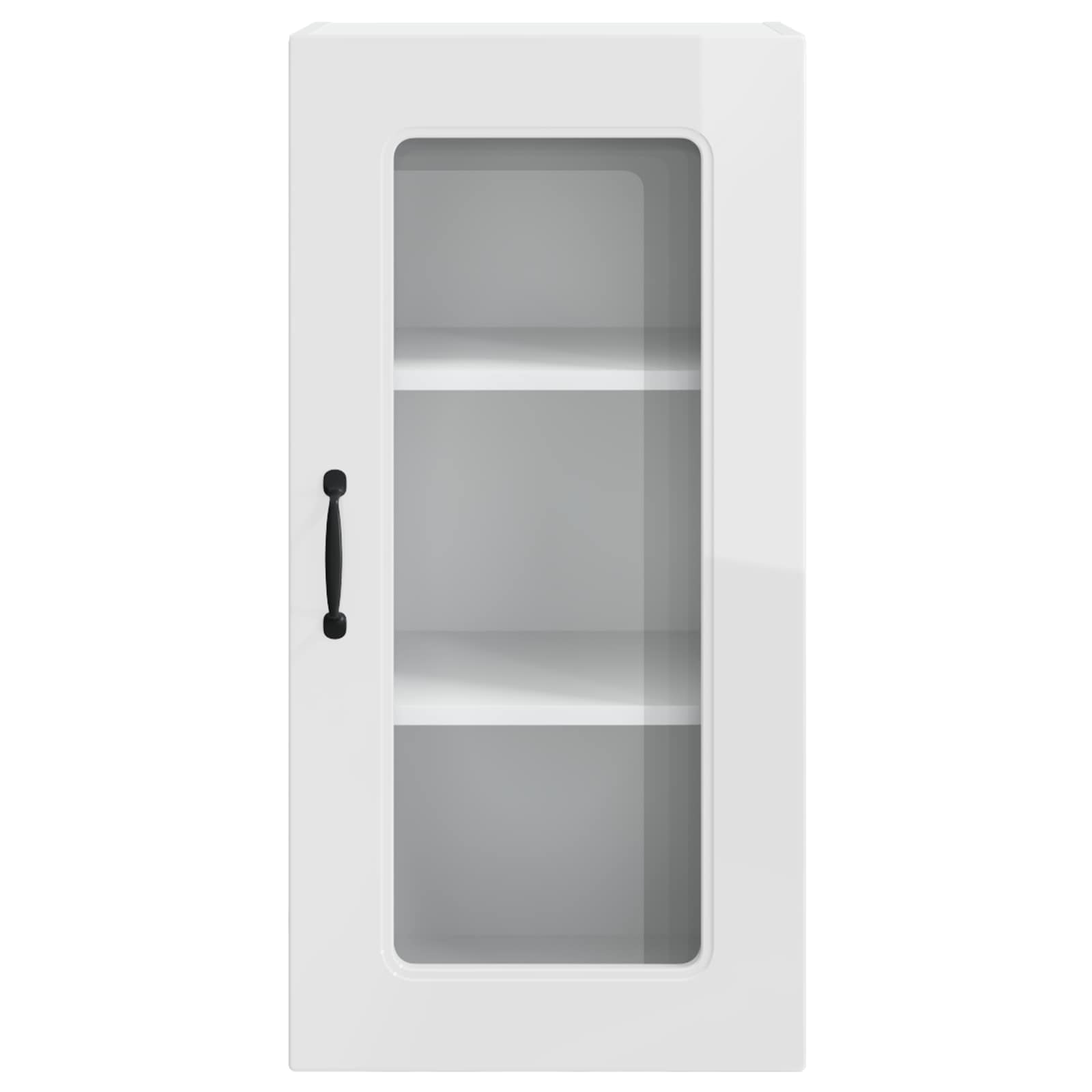Geschirrspülerfront Kalmar 2 pcs Hochglanz Weiß 40 x 31 x 80 cm