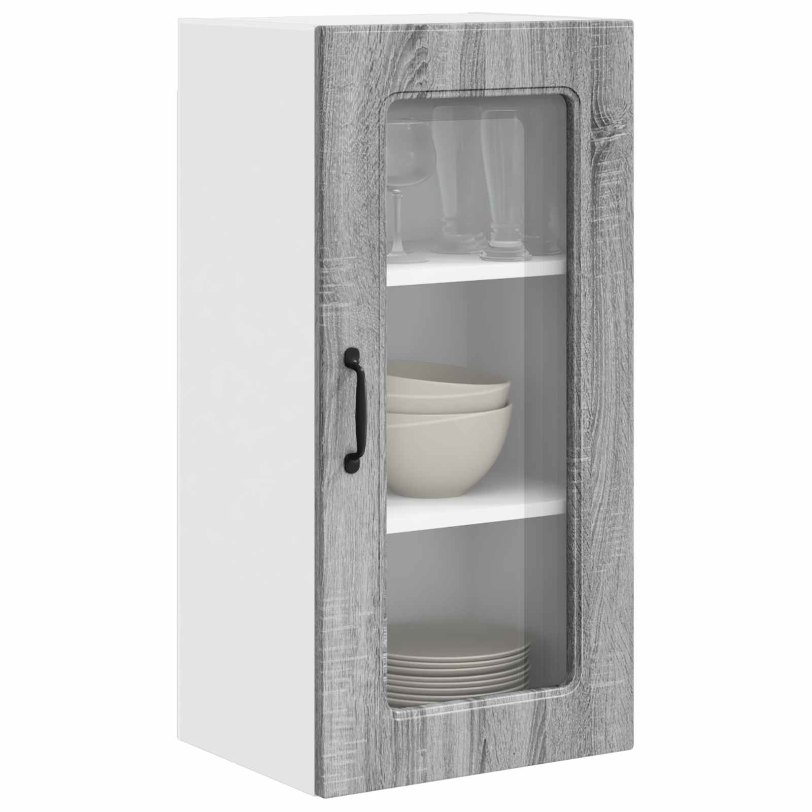 Geschirrspülerfront Kalmar 2 pcs Graues Sonoma 40 x 31 x 80 cm