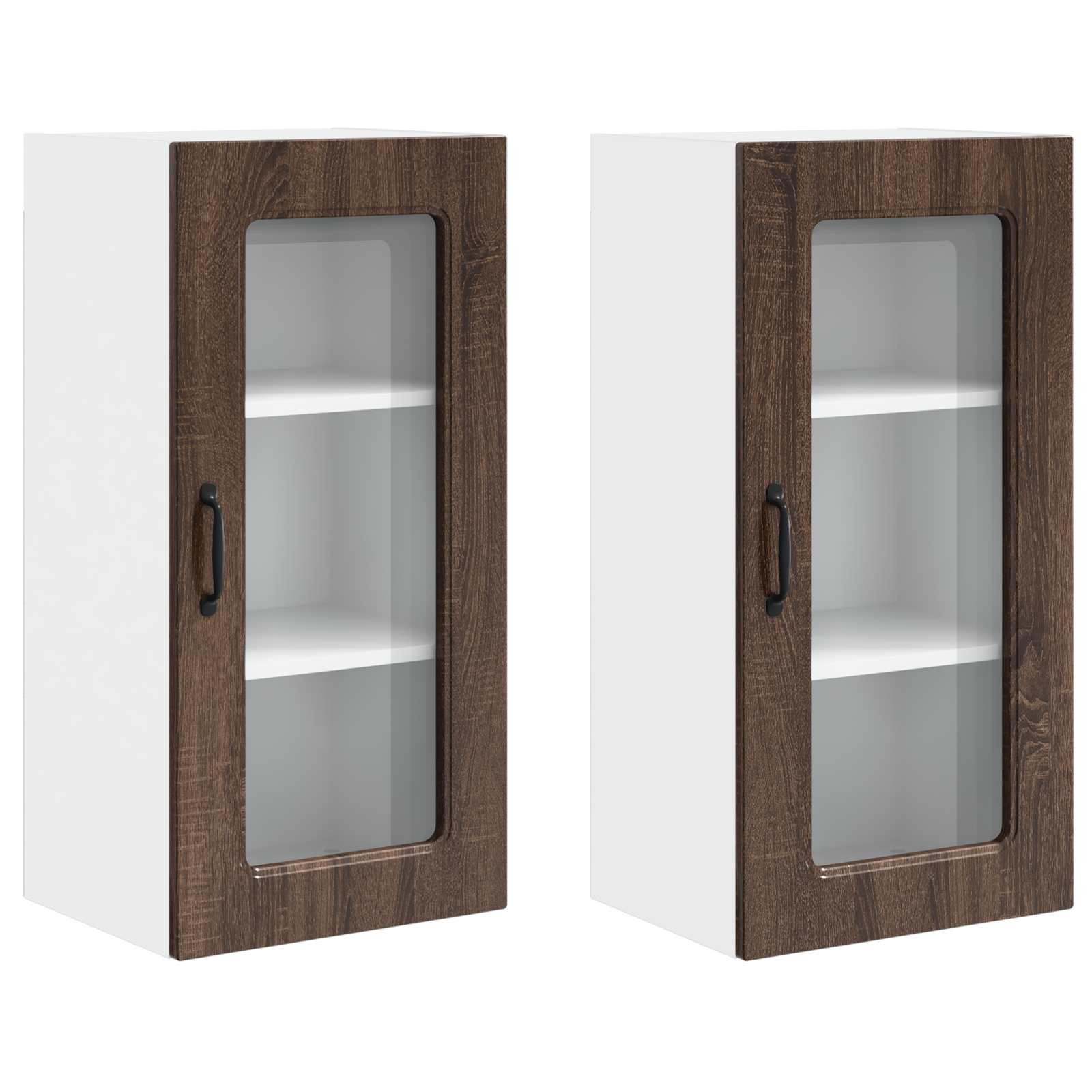 Geschirrspülerfront Kalmar 2 pcs Braun Eichen-Optik