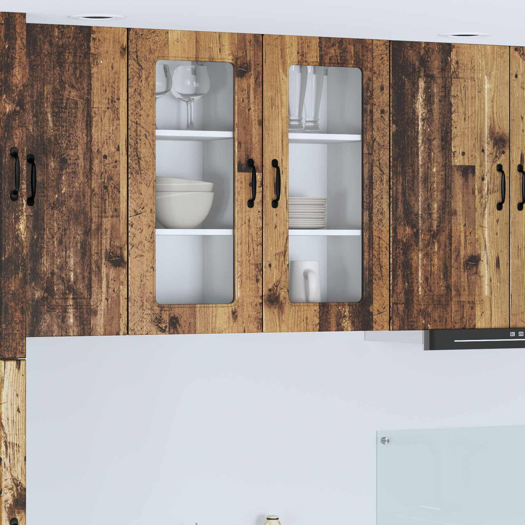 Geschirrspülerfront Kalmar 2 pcs Altholz 40 x 31 x 80 cm