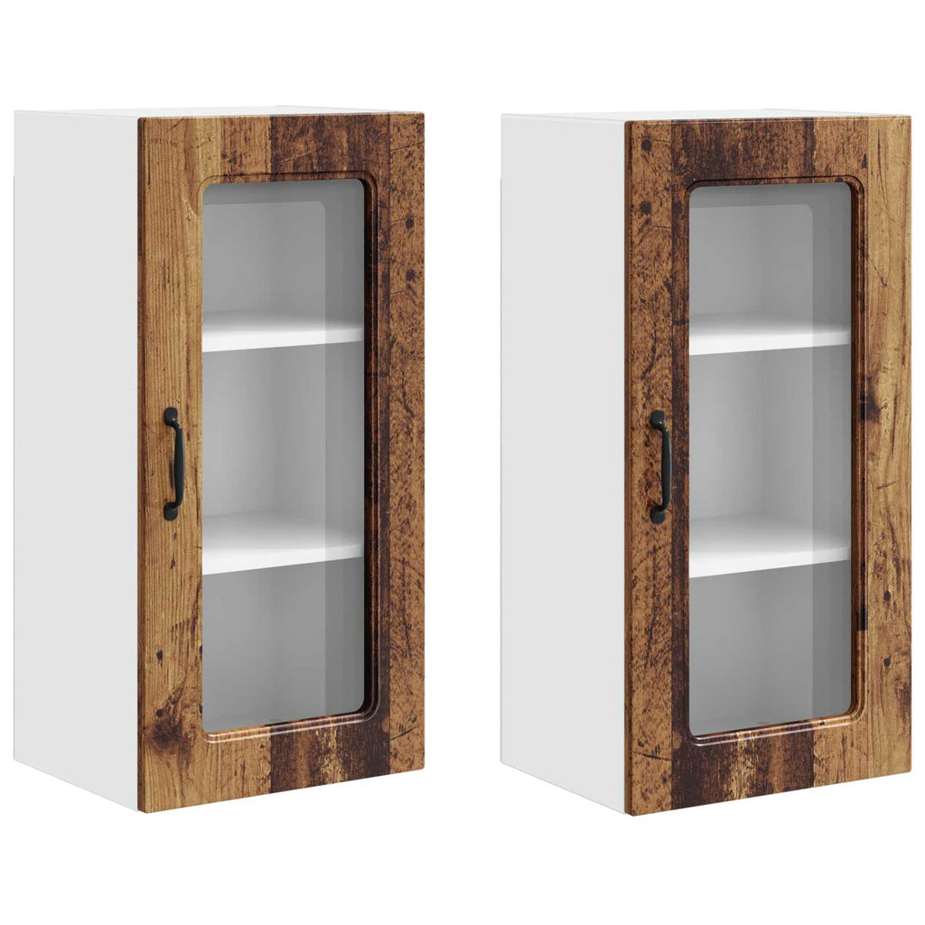 Geschirrspülerfront Kalmar 2 pcs Altholz 40 x 31 x 80 cm