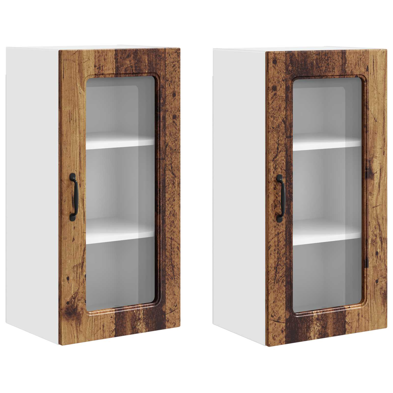 Geschirrspülerfront Kalmar 2 pcs Altholz 40 x 31 x 80 cm