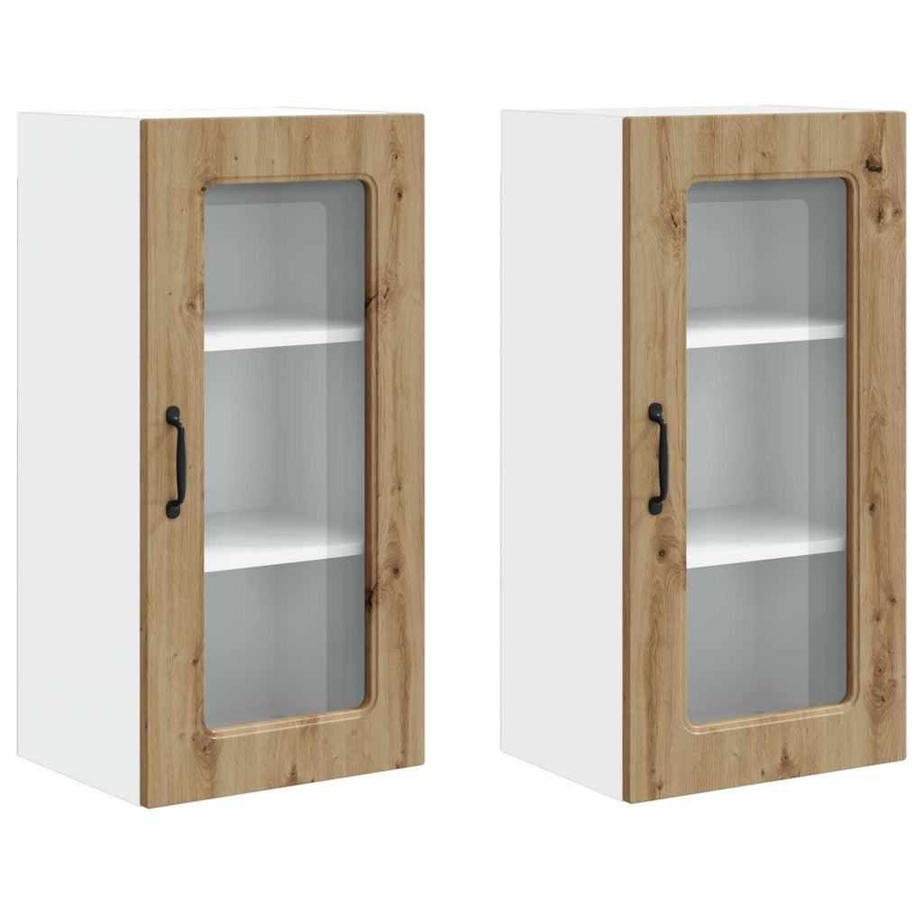 Geschirrspülerfront Kalmar 2 pcs Artisan-Eiche 40 x 31 x 80 cm