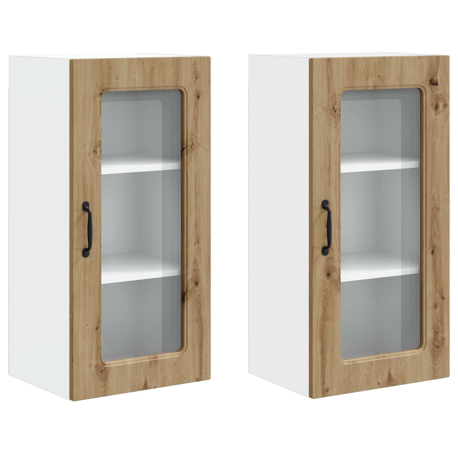 Geschirrspülerfront Kalmar 2 pcs Artisan-Eiche 40 x 31 x 80 cm