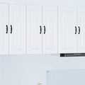 Geschirrspülerfront Kalmar 2 pcs Weiß 30 x 31 x 80 cm