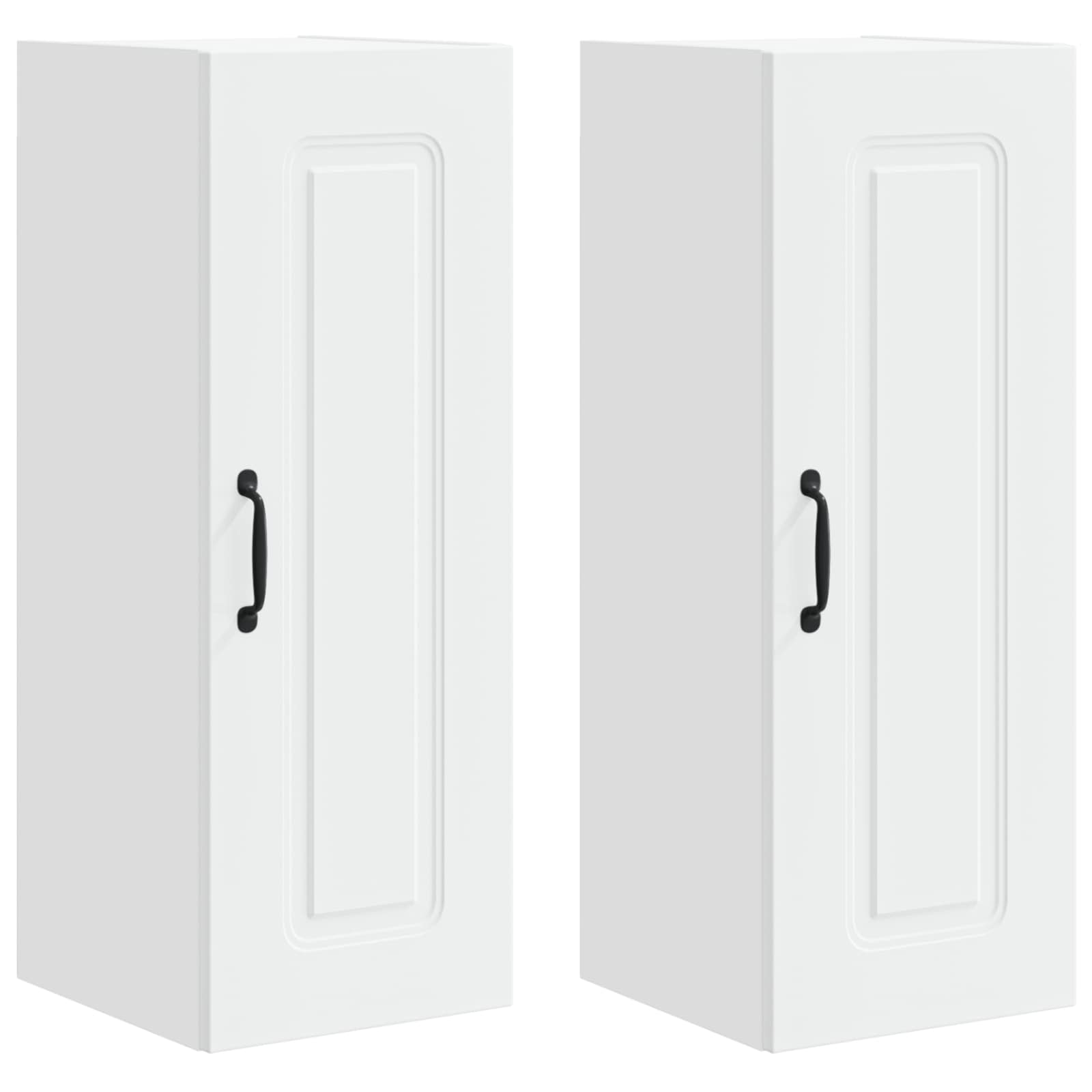 Geschirrspülerfront Kalmar 2 pcs Weiß 30 x 31 x 80 cm