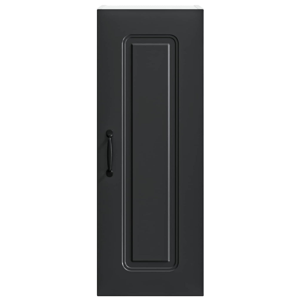 Geschirrspülerfront Kalmar Schwarz 30 x 31 x 80 cm