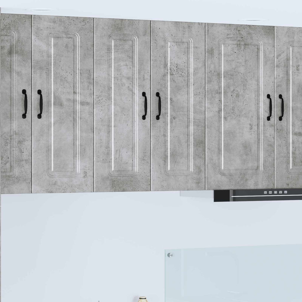 Geschirrspülerfront Kalmar Beton Grau 30 x 31 x 80 cm