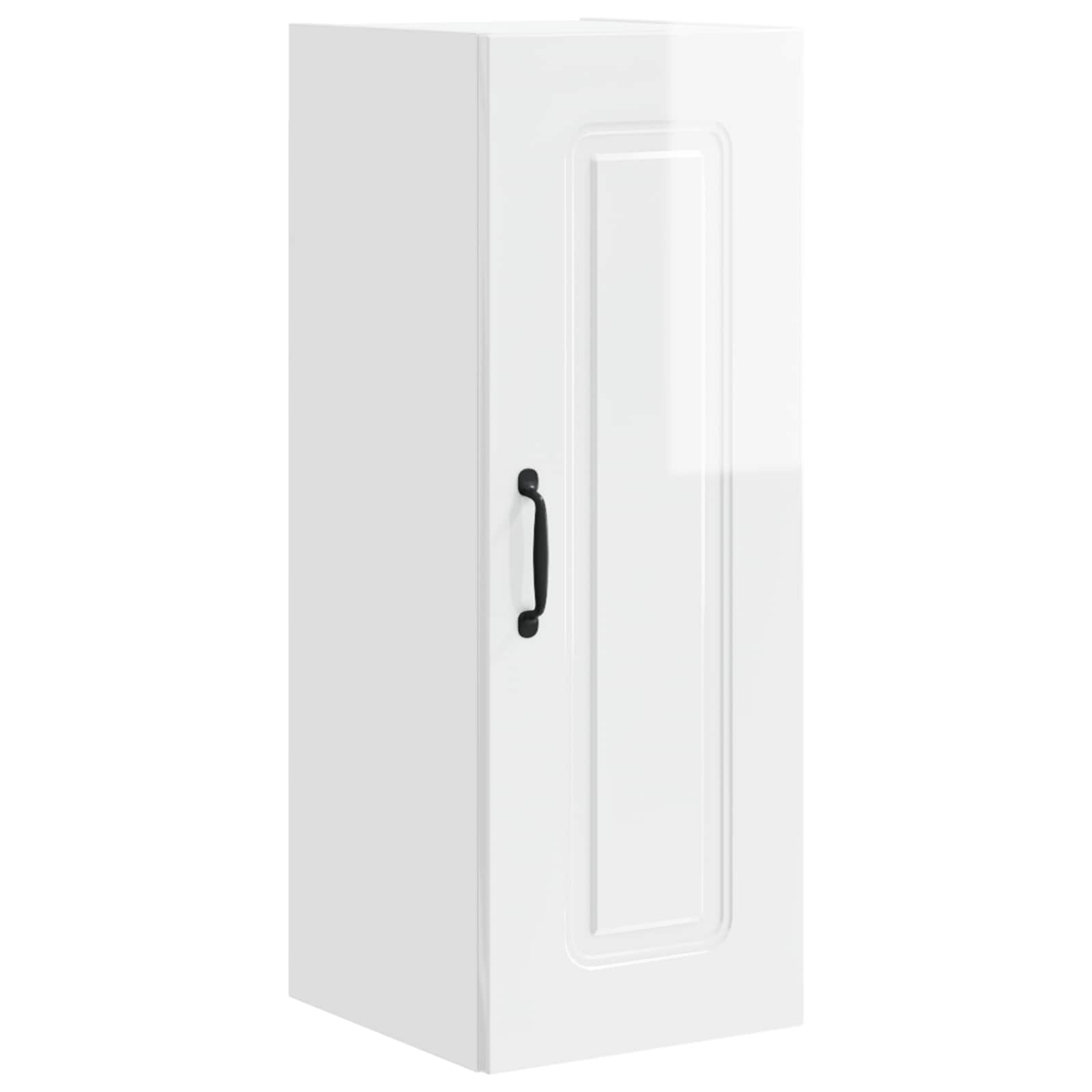 Geschirrspülerfront Kalmar 2 pcs Hochglanz Weiß 30 x 31 x 80 cm