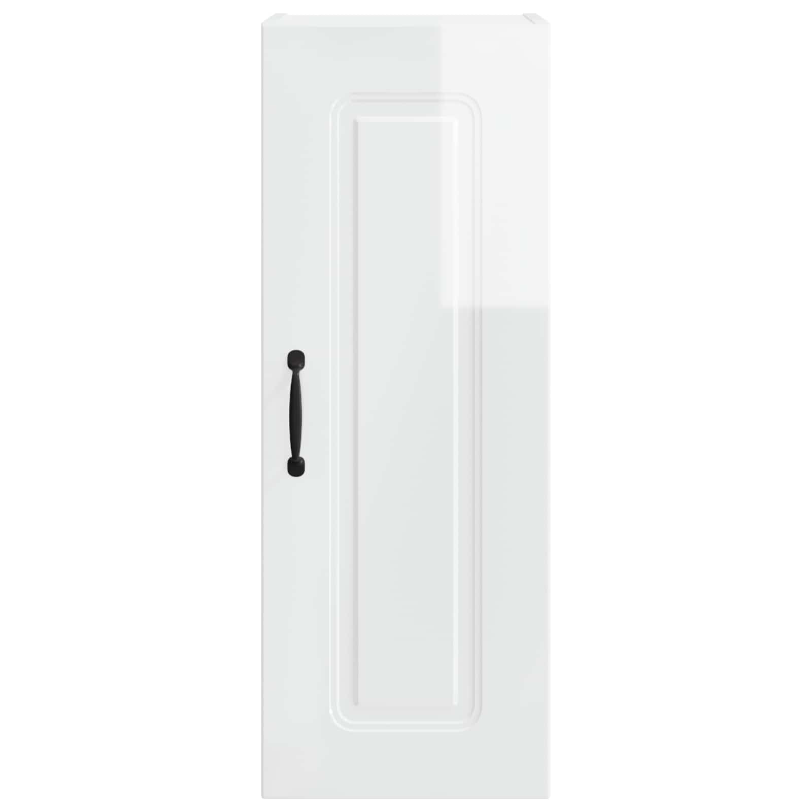 Geschirrspülerfront Kalmar 2 pcs Hochglanz Weiß 30 x 31 x 80 cm