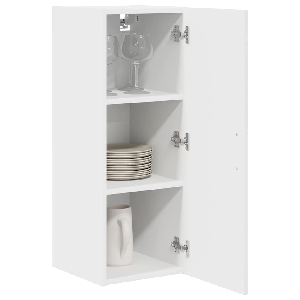 Geschirrspülerfront Kalmar 2 pcs Hochglanz Weiß 30 x 31 x 80 cm