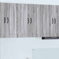 Geschirrspülerfront Kalmar 2 pcs Graues Sonoma 30 x 31 x 80 cm
