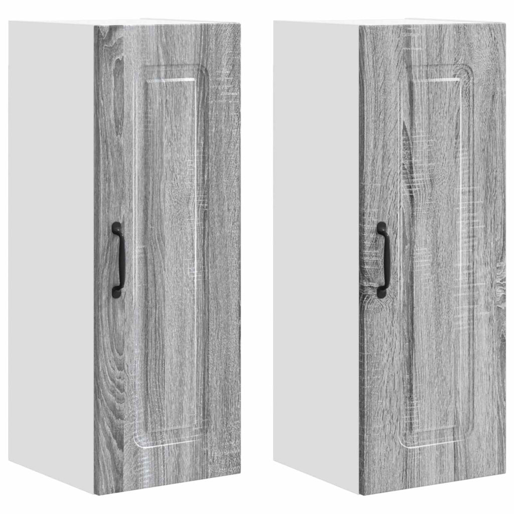 Geschirrspülerfront Kalmar 2 pcs Graues Sonoma 30 x 31 x 80 cm