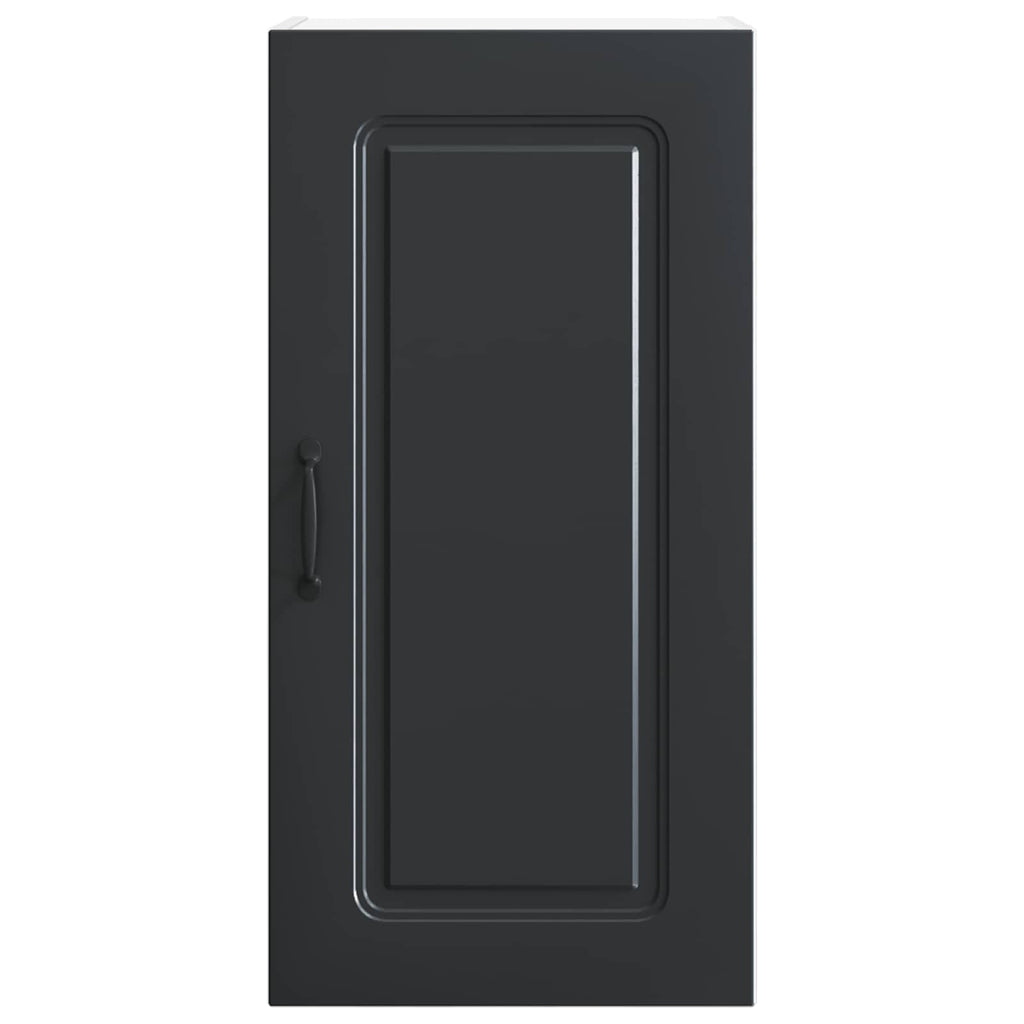Geschirrspülerfront Kalmar Schwarz 40 x 31 x 80 cm