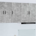 Geschirrspülerfront Kalmar Beton Grau 40 x 31 x 80 cm