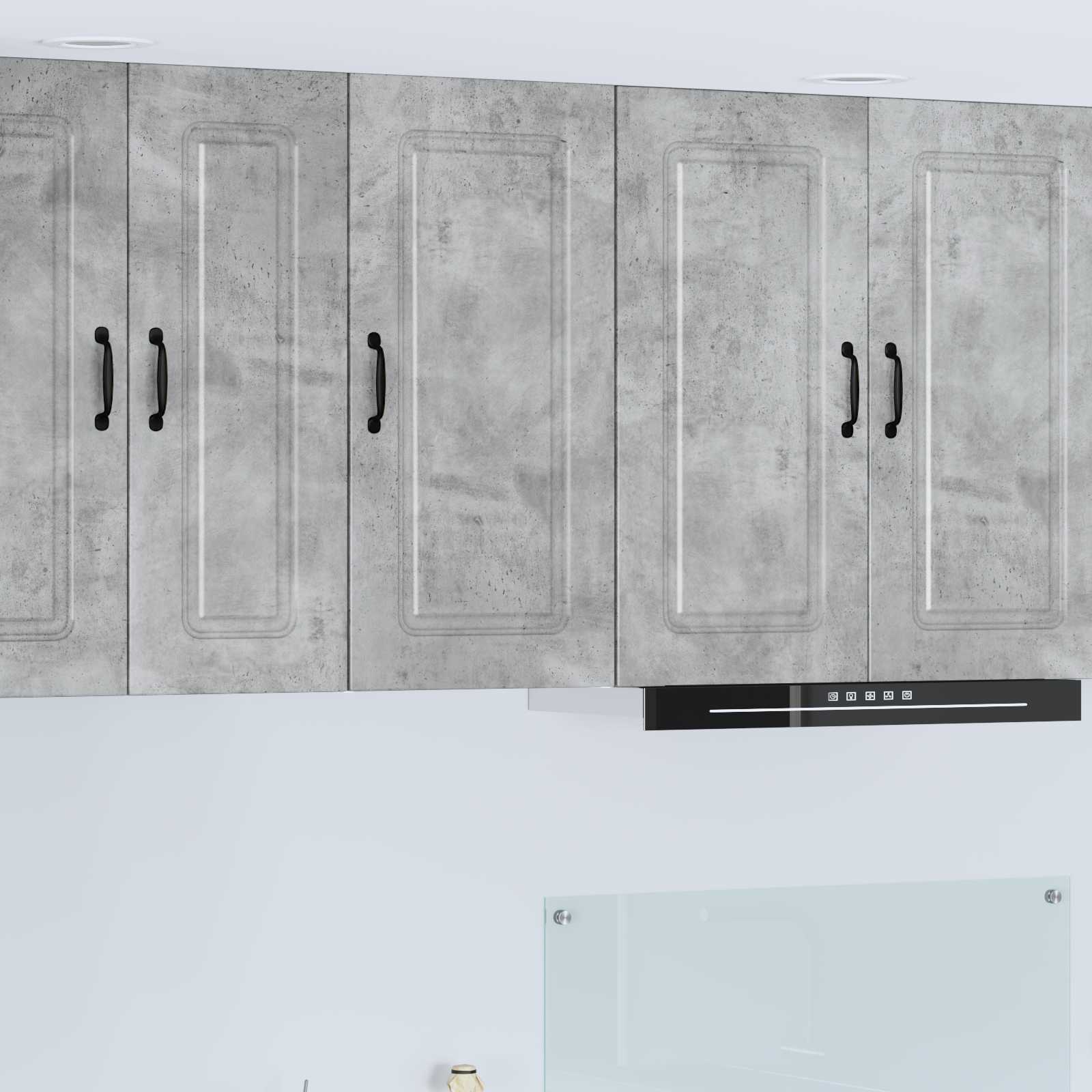 Geschirrspülerfront Kalmar Beton Grau 40 x 31 x 80 cm