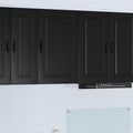 Geschirrspülerfront Kalmar Schwarz 50 x 31 x 80 cm