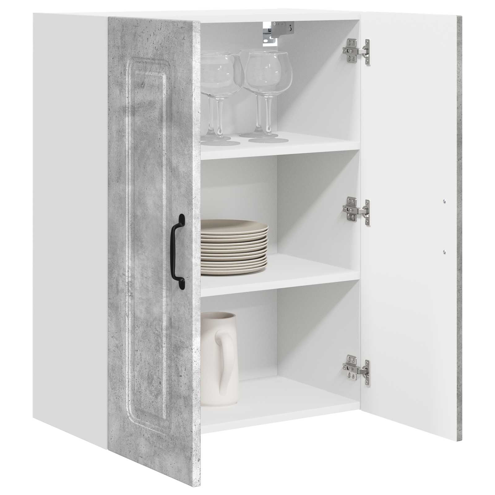 Geschirrspülerfront Kalmar Beton Grau 60 x 31 x 80 cm