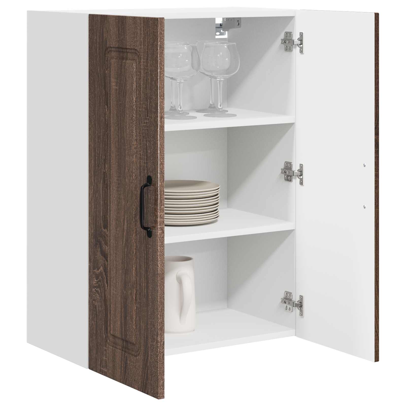 Geschirrspülerfront Kalmar Braun Eichen-Optik 60 x 31 x 80 cm
