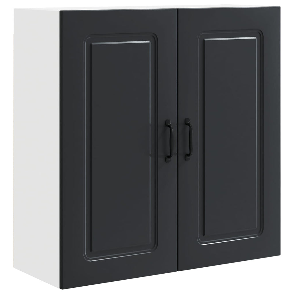 Geschirrspülerfront Kalmar Schwarz 80 x 31 x 80 cm