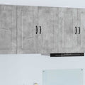 Geschirrspülerfront Kalmar Beton Grau 80 x 31 x 80 cm