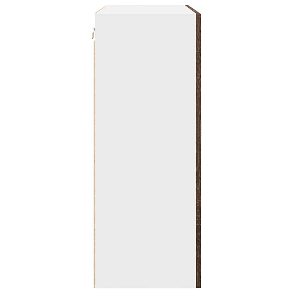 Geschirrspülerfront Kalmar Braun Eichen-Optik 80 x 31 x 80 cm