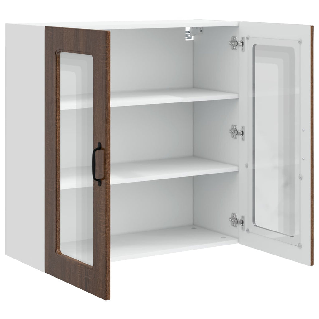 Geschirrspülerfront Kalmar Braun Eichen-Optik 80 x 31 x 80 cm