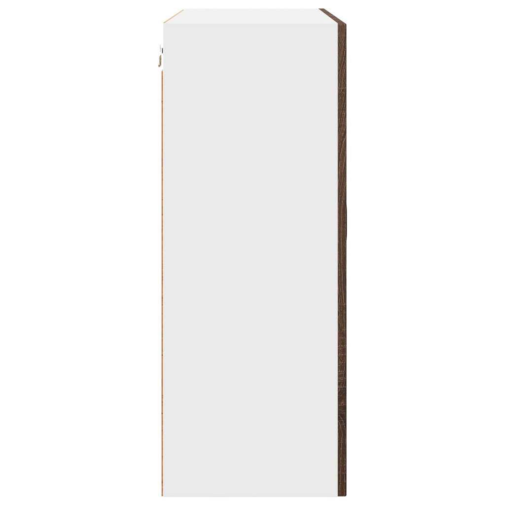 Geschirrspülerfront Kalmar Braun Eichen-Optik 80 x 31 x 80 cm