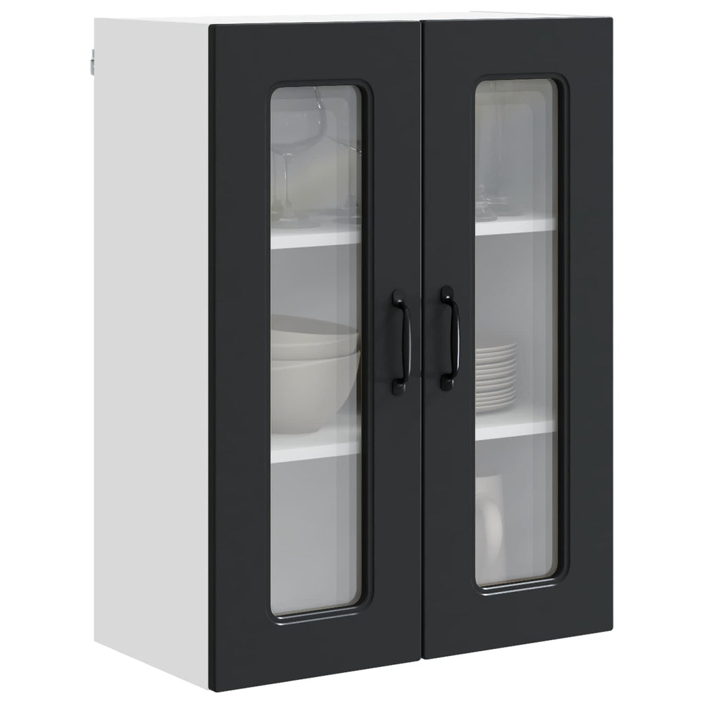 Geschirrspülerfront Kalmar Schwarz 60 x 31 x 80 cm