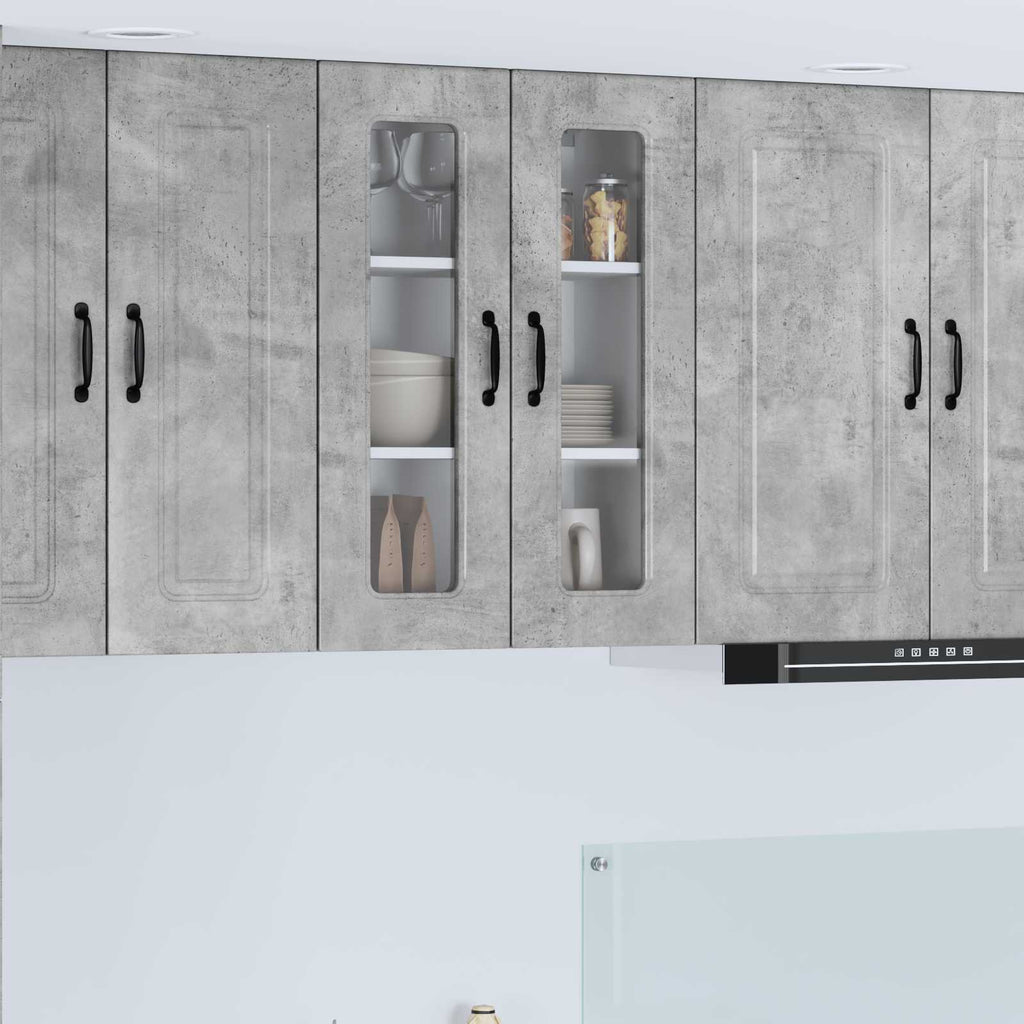 Geschirrspülerfront Kalmar Beton Grau 60 x 31 x 80 cm