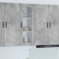 Geschirrspülerfront Kalmar Beton Grau 40 x 31 x 100 cm