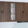 Geschirrspülerfront Kalmar Braun Eichen-Optik 40 x 31 x 100 cm