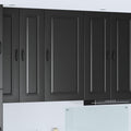 Geschirrspülerfront Kalmar Schwarz 50 x 31 x 100 cm