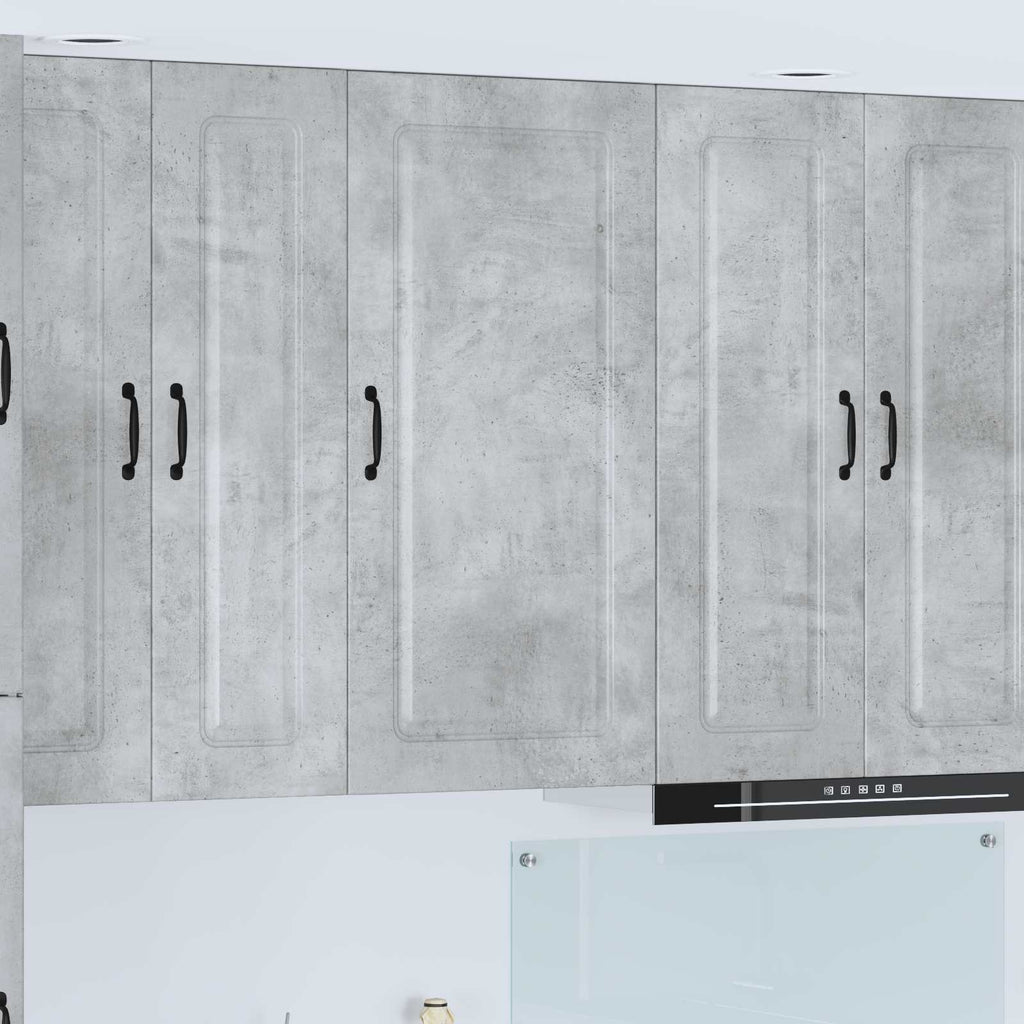 Geschirrspülerfront Kalmar Beton Grau 50 x 31 x 100 cm