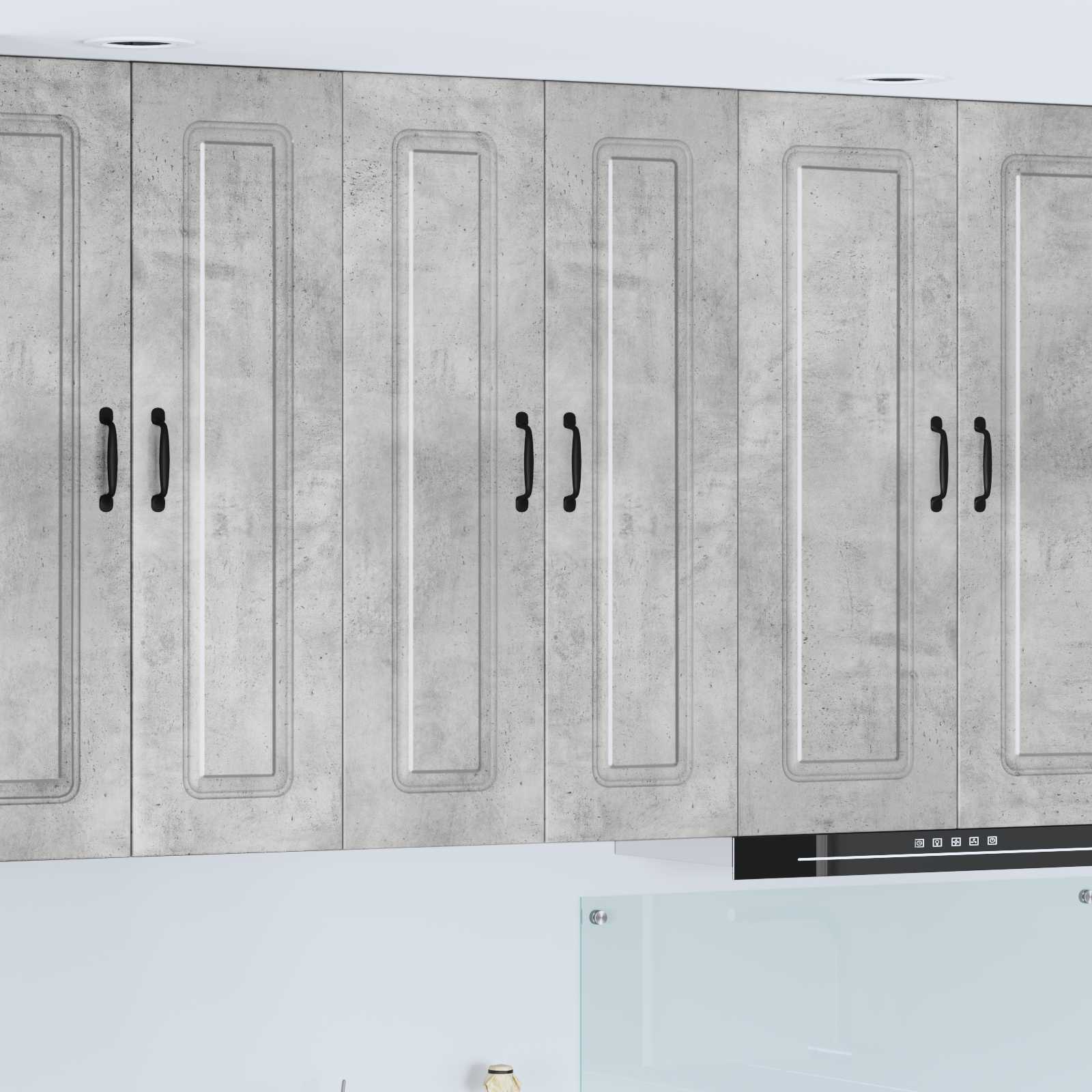 Geschirrspülerfront Kalmar Beton Grau 60 x 31 x 100 cm