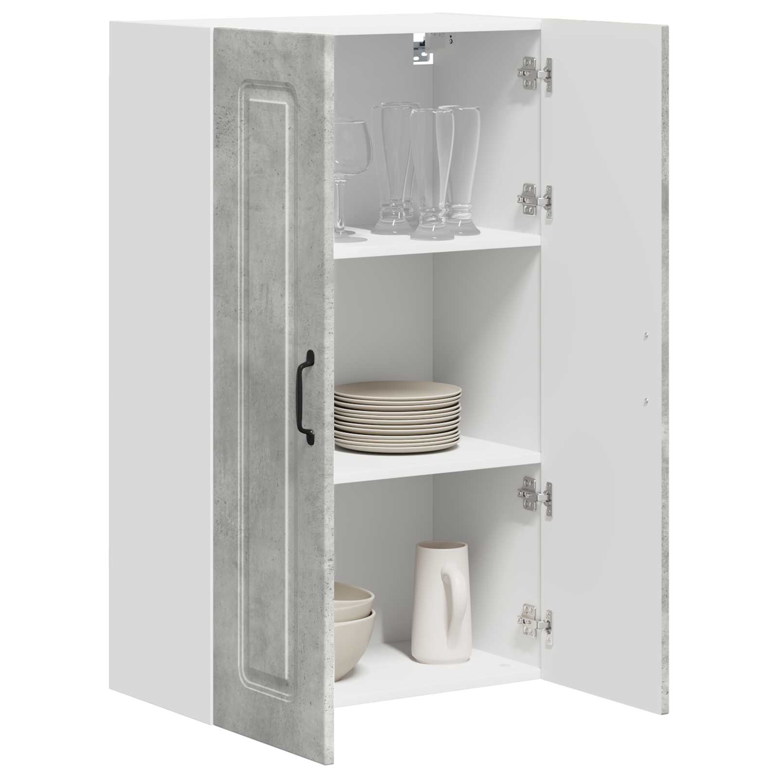 Geschirrspülerfront Kalmar Beton Grau 60 x 31 x 100 cm