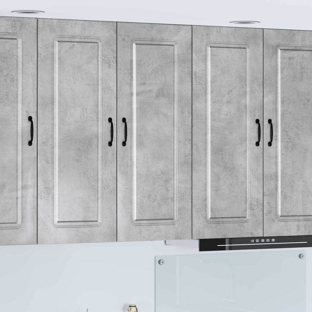Geschirrspülerfront Kalmar Beton Grau 80 x 31 x 100 cm