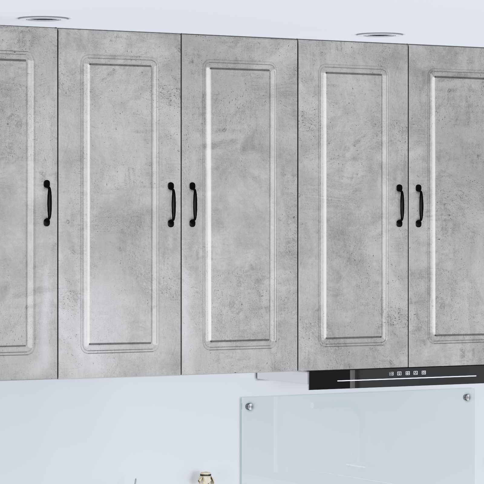Geschirrspülerfront Kalmar Beton Grau 80 x 31 x 100 cm