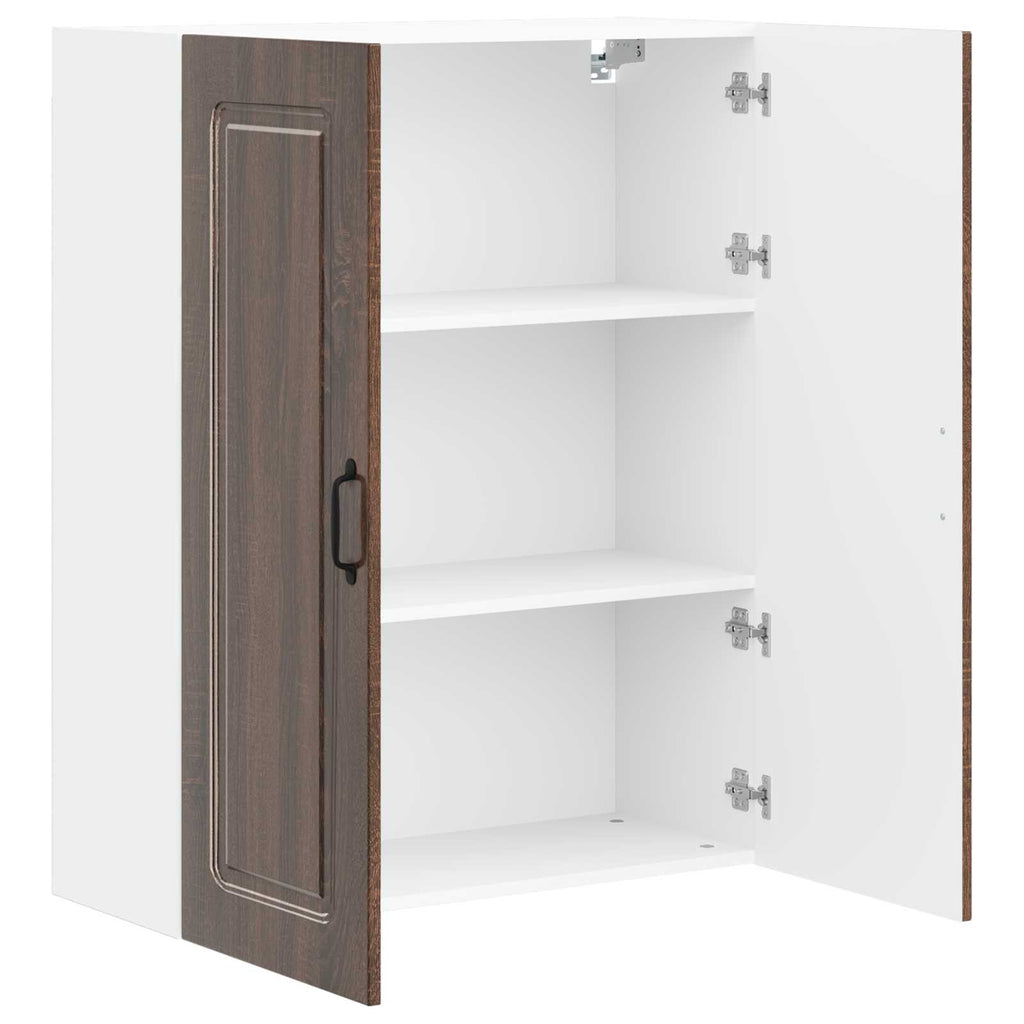 Geschirrspülerfront Kalmar Braun Eichen-Optik 80 x 31 x 100 cm