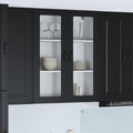 Geschirrspülerfront Kalmar Schwarz 80 x 31 x 100 cm